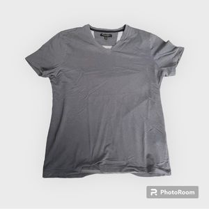 Grey V neck Tee shirt